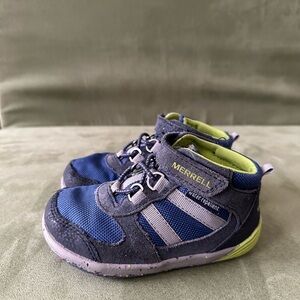 Merrell Bare Steps Ridge Hiker Kids toddler size 8W wide